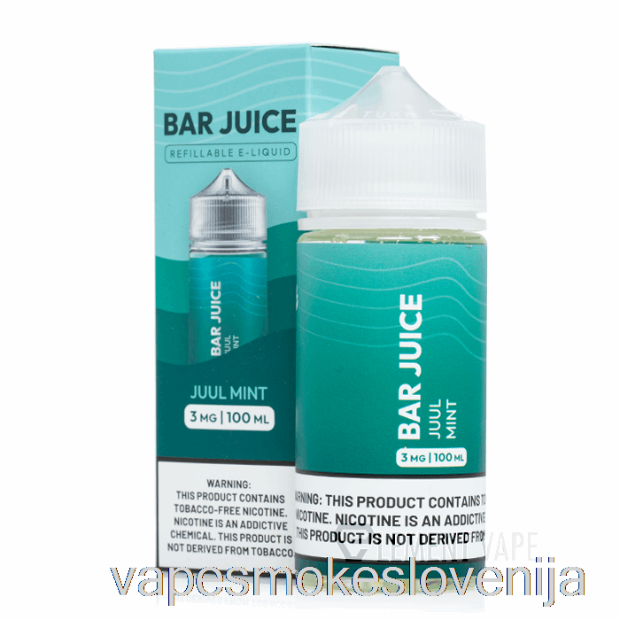 Vape Za Enkratno Uporabo Juul Mint - Bar Juice - 100ml 3mg